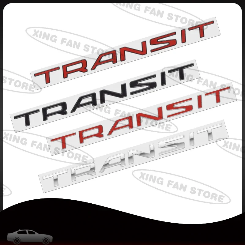 Auto Styling For Ford Transit Connect Lettering Emblem Tuning Camper Van Car Rear Trunk Badge Decal Body Sticker Accessories