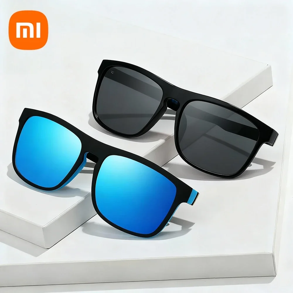 

Xiaomi Sunglasses Fashion Vintage Square Polarized Sunglasses Men Women Driving Fishing Sun Glasses Driver's Eyewear UV400 Gift