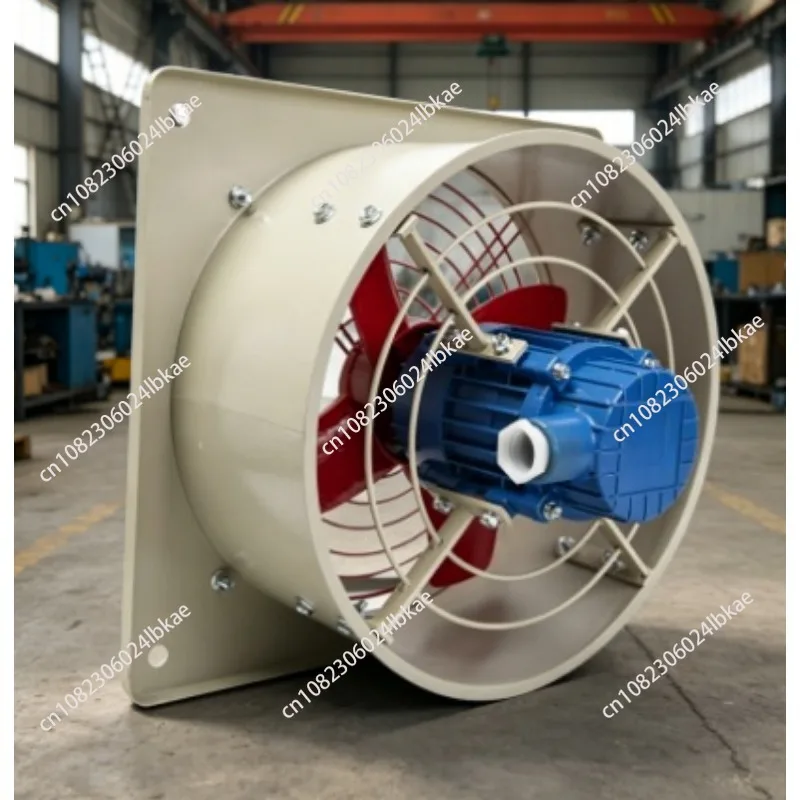 BFS-300/400 Flameproof Wall Axial Flow Fan 220V 380V Industrial Workshop Explosion-proof Ventilation Exhaust Fan
