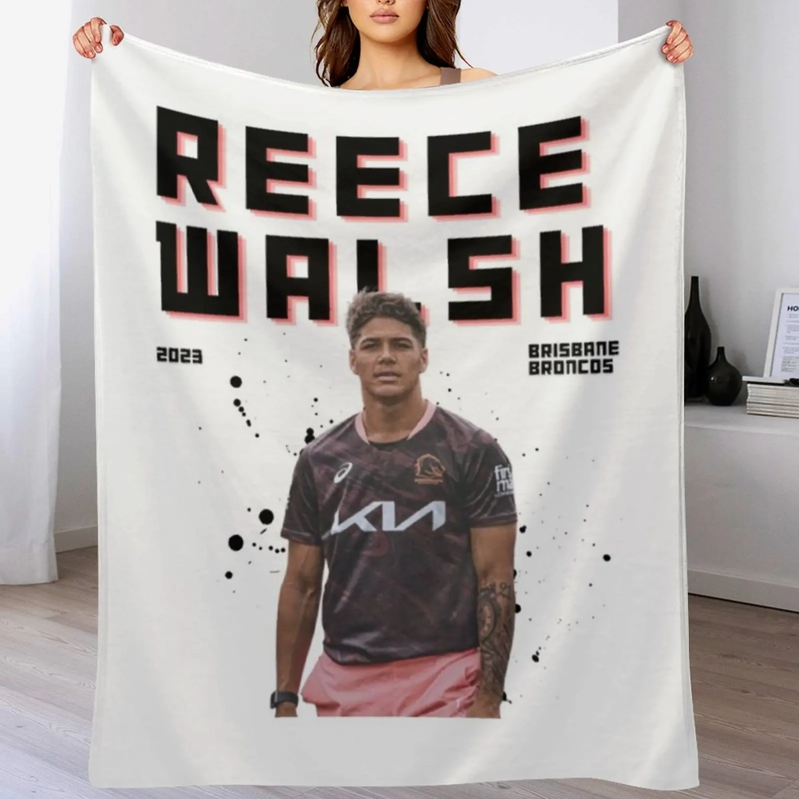 Reece Walsh Throw Blanket