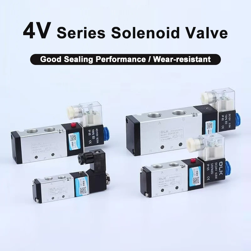 4V Pneumatic Soleno…