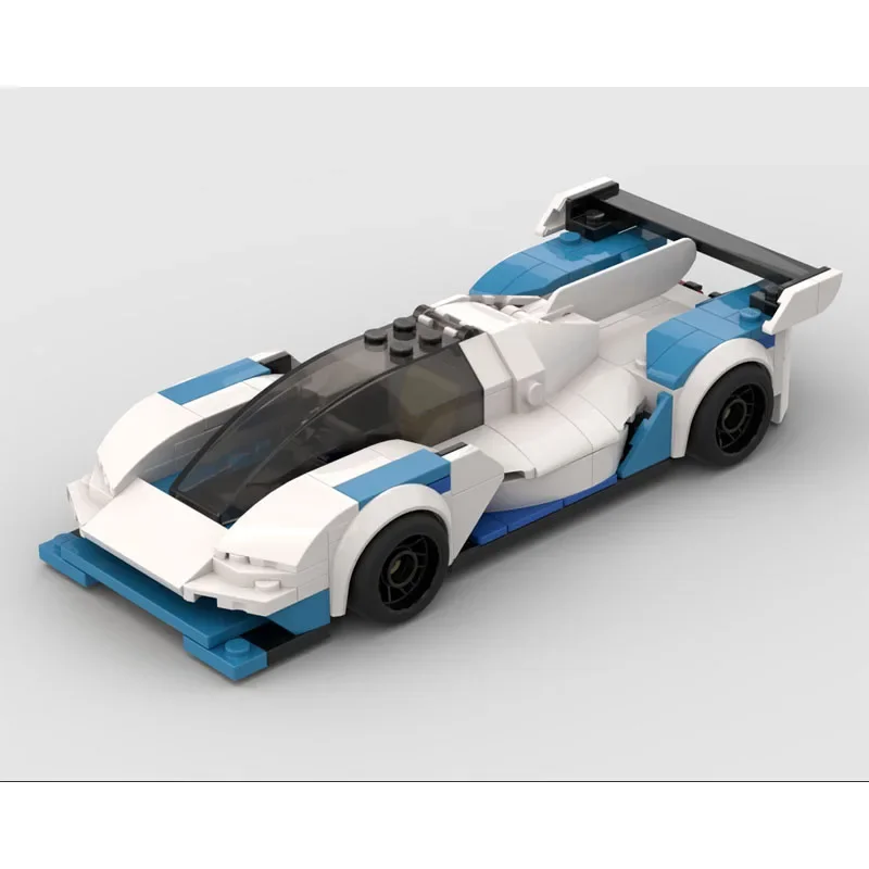 

MOC-216078 Водородный суперкар, концепция автомобиля, строительный блок, модель 300 деталей MOC, креативные строительные блоки на день рождения для мальчиков, игрушка в подарок
