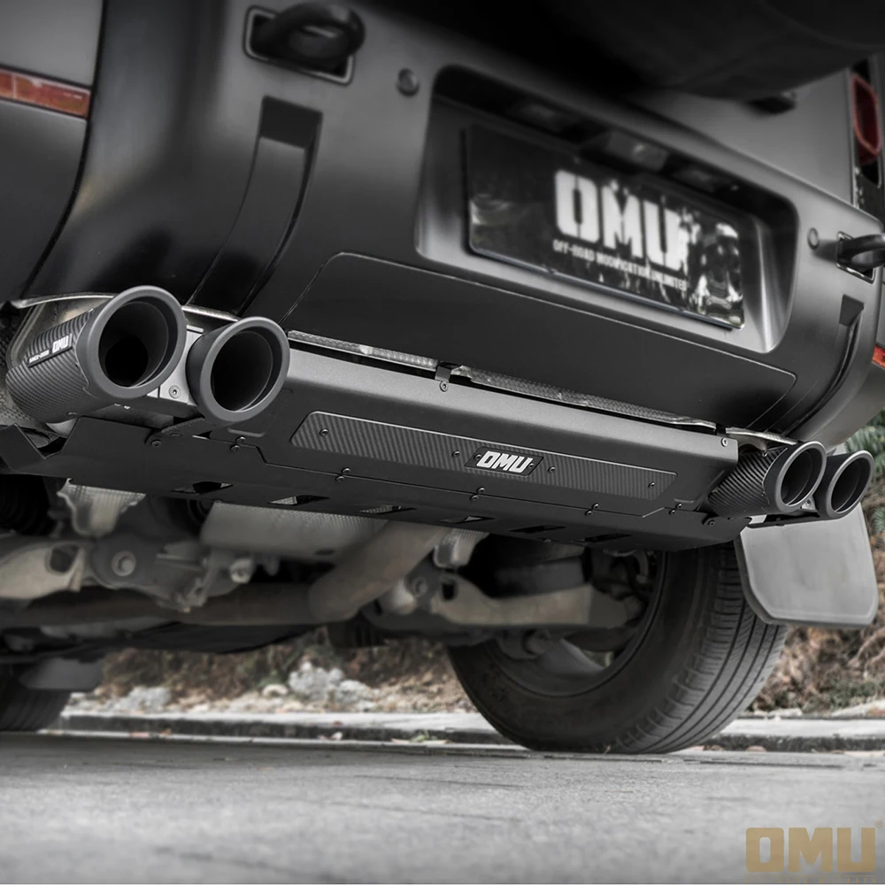 SXMA OMU203 Exhaust System Muffler Tip Tail Pipe for Land Rover for Defender 2020-2026year 90/110/130--3.0T Engine(Cannot 2.0T)