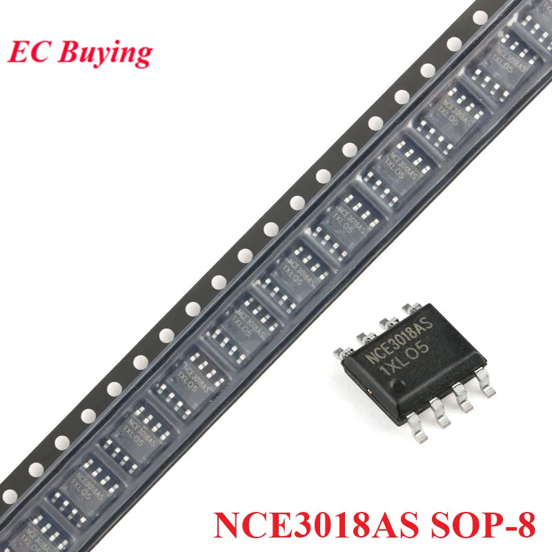 10pcs/lot NCE3018AS SOP-8 NCE3018 NCE 3018 3018AS SOP8 30V/18A N-channel MOS FET Field-effect Transistor IC Chip New Original