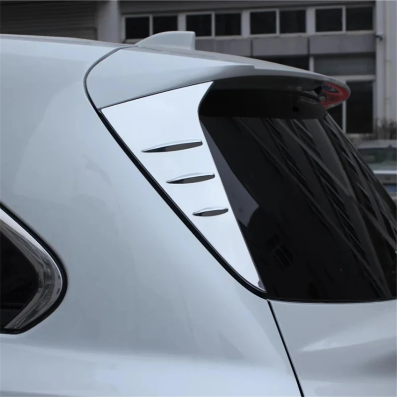 WELKINRY For Toyota Sienna XL40 4th Gen 2021-2026 Car Tail Rear Spoiler Window Windshield Windscreen Side Triangle Cover Trim