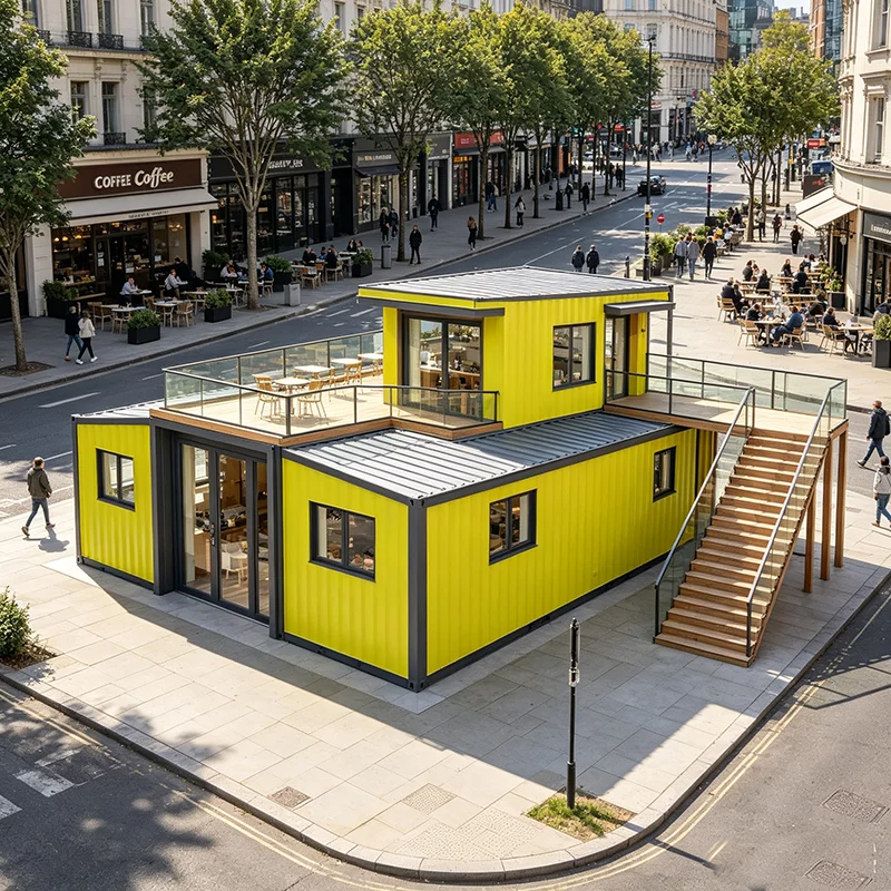 Shipping Container Home 40ft High Cube Fully Finished Unit for Permanent Family Housing