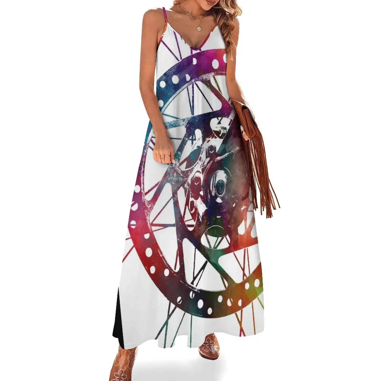 

Cycling #cycling #sport Sleeveless Dress summer woman dress 2025 dresses for womens party dresses women