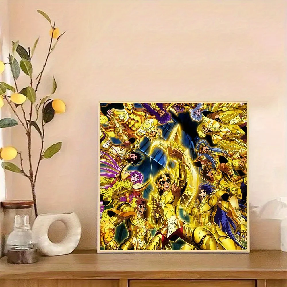 

500/1024PCS Jigsaw Puzzles Saint Seiya Puzzle Modern Home Decor Suitable for Beginners Leisure and Entertainment