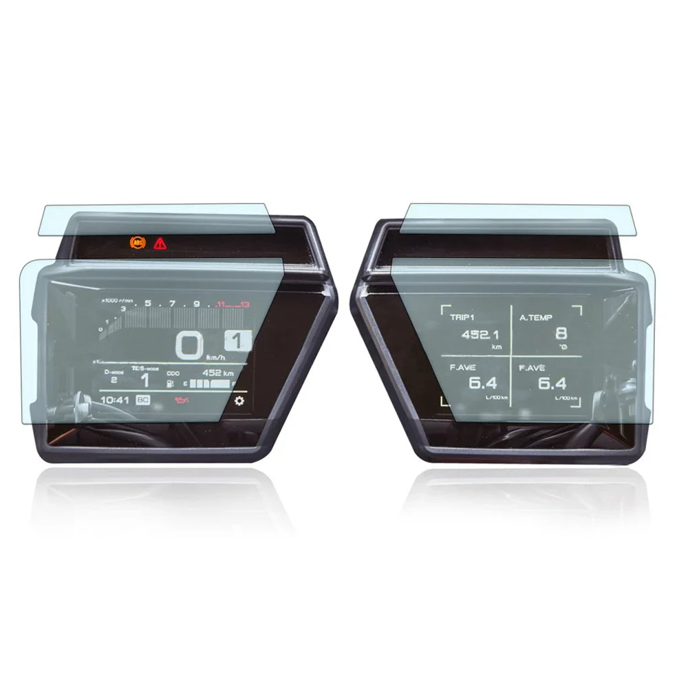 1 Juego de película de protección contra rayaduras de pantalla de panel Protector de pantalla de tablero para Yamaha Tracer 9 GT 900 GT Tracer 9GT 900GT 2021 2022