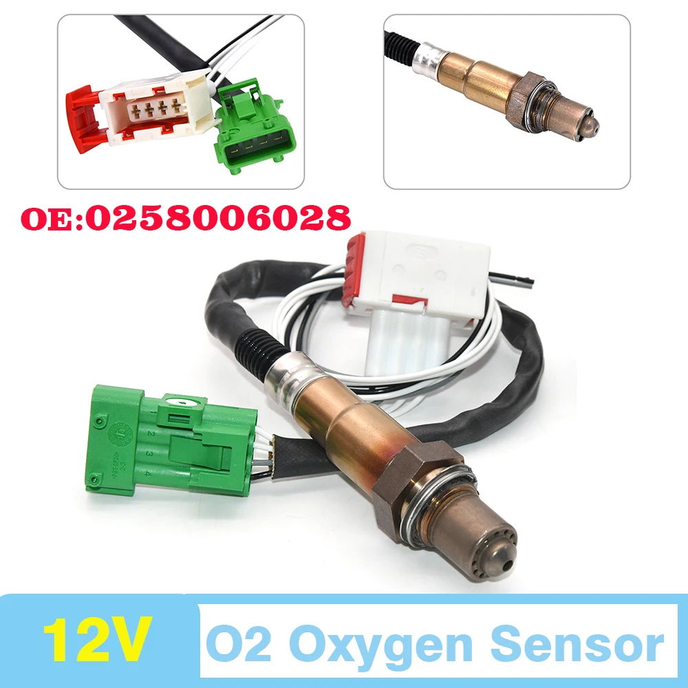 New 0258006028 Lambda 4-Wire O₂ Sensor for Auto Racing – Real-World Performance Tested on a Track-Day Mustang