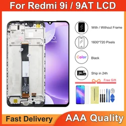 Pantalla Lcd táctil de 6,53 pulgadas para Xiaomi Redmi 9i, montaje de digitalizador para Redmi 9AT M2006C3LII, con marco