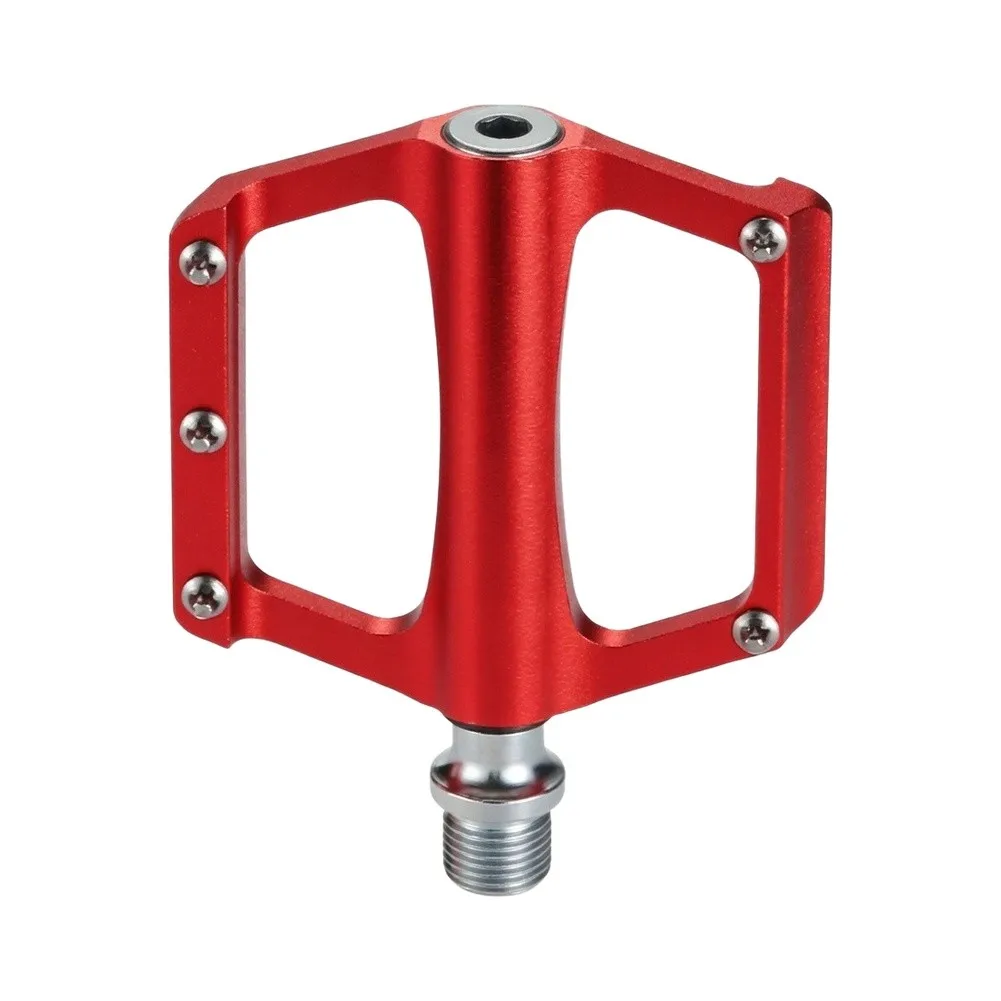 Lightweight Aluminum Alloy Bicycle Pedals For DU Bearing Wide Platform For Mountain Road Folding Bikes Cycling Components Parts