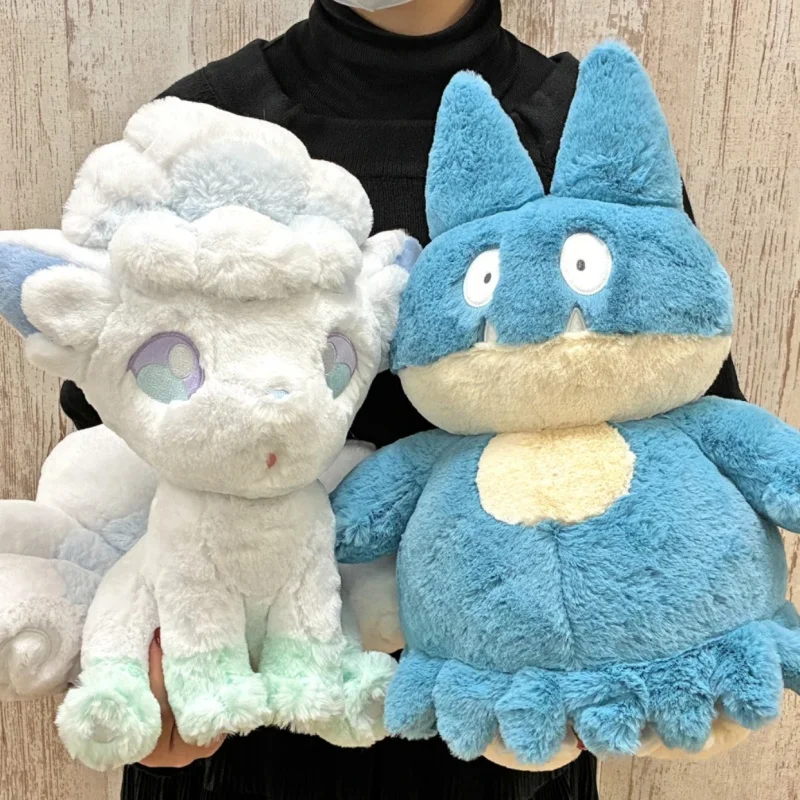 

In Stock Pkm Fluffy Hugging Plush Series Plush Toy Alolan Vulpix Munchlax Swinub Espurr Anime Fans Collectible Toy Birthday Gift