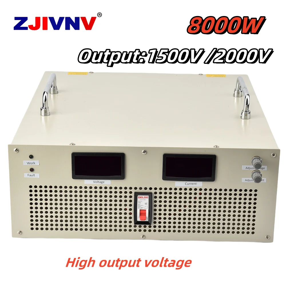 

8000W High Output voltage both adjustable Switching power supply AC-DC 1500v 2000V PSU SMPS CC CV