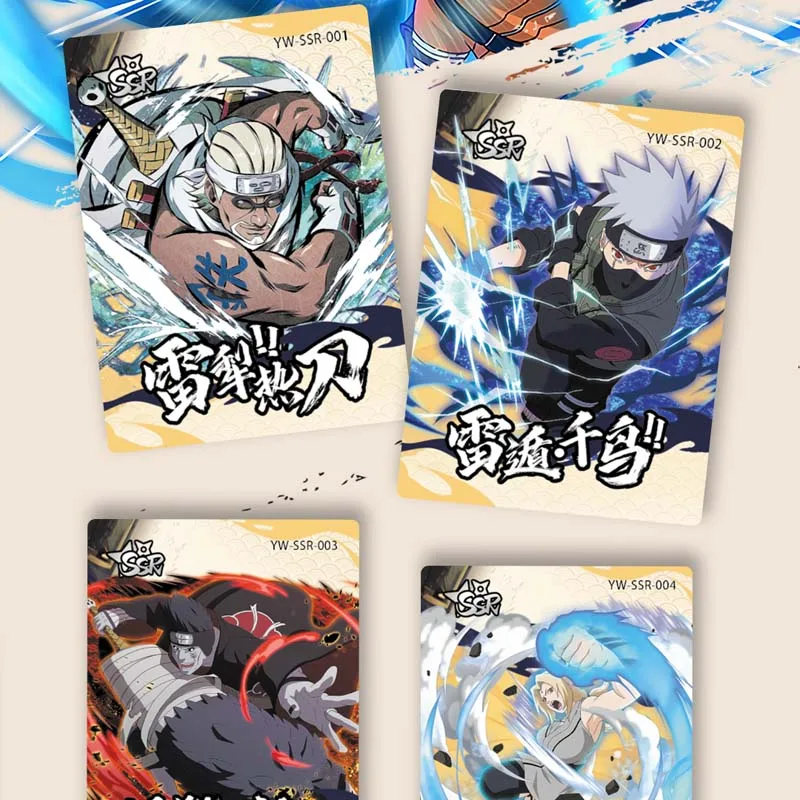 KAYOU Genuine Naruto Card Complete Collection Series Collection Card Fight Chapter Pro Chapter Childrens Toy Game Card Gift