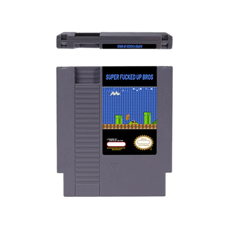 Super Fucked Up Bros  Action game for 72pins Game cartridge suitable for 8 bits NES video game console