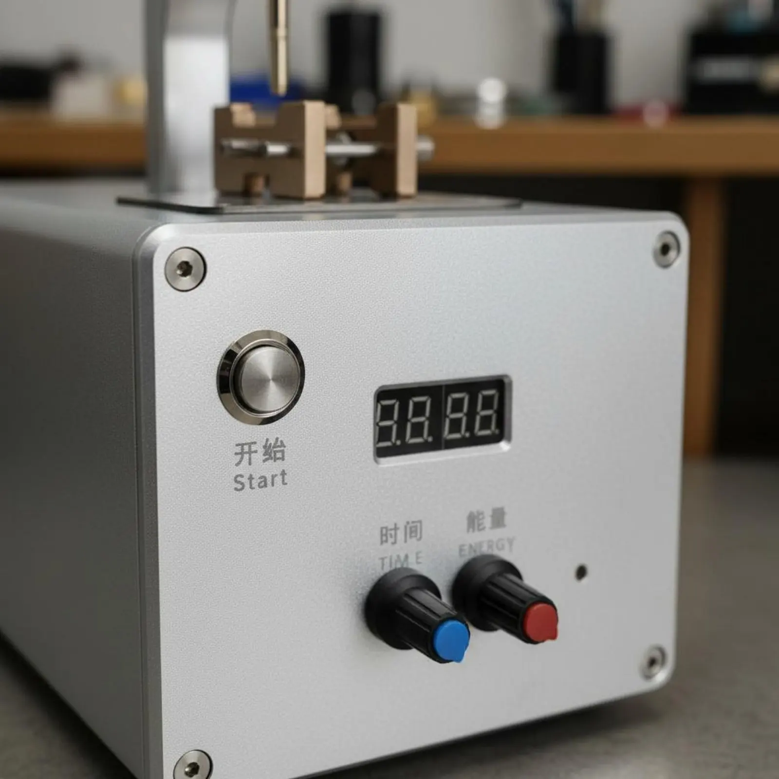 

Watch Face Feet Soldering Machine 2 in 1 Watch Face Soldering Machine Maintenance Equipment Copper Clamp Depth Control