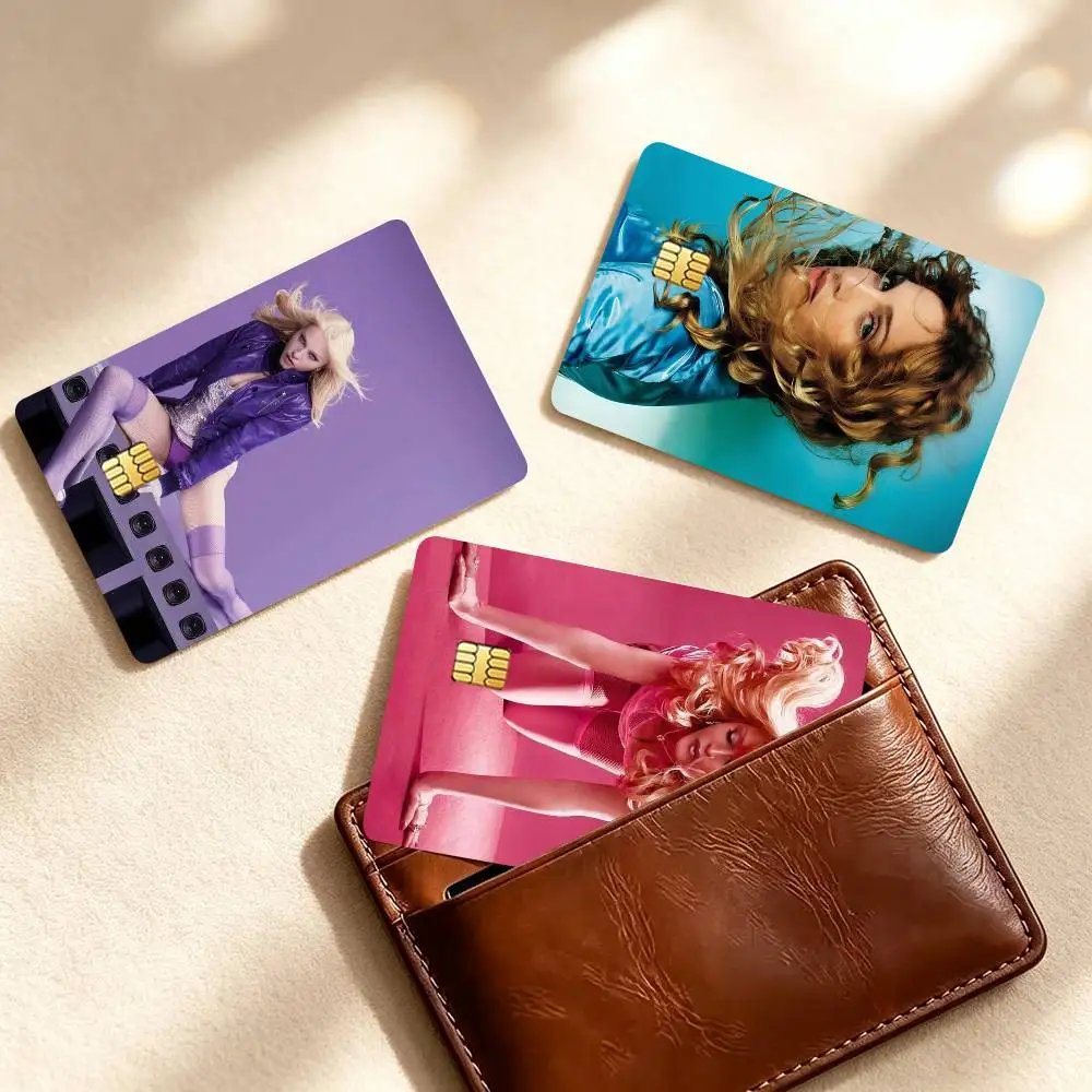 M-Madonna Pop Portrait  Credit Card HD Stickers Game Card Decal Small Chip Waterproof Sticker Gift