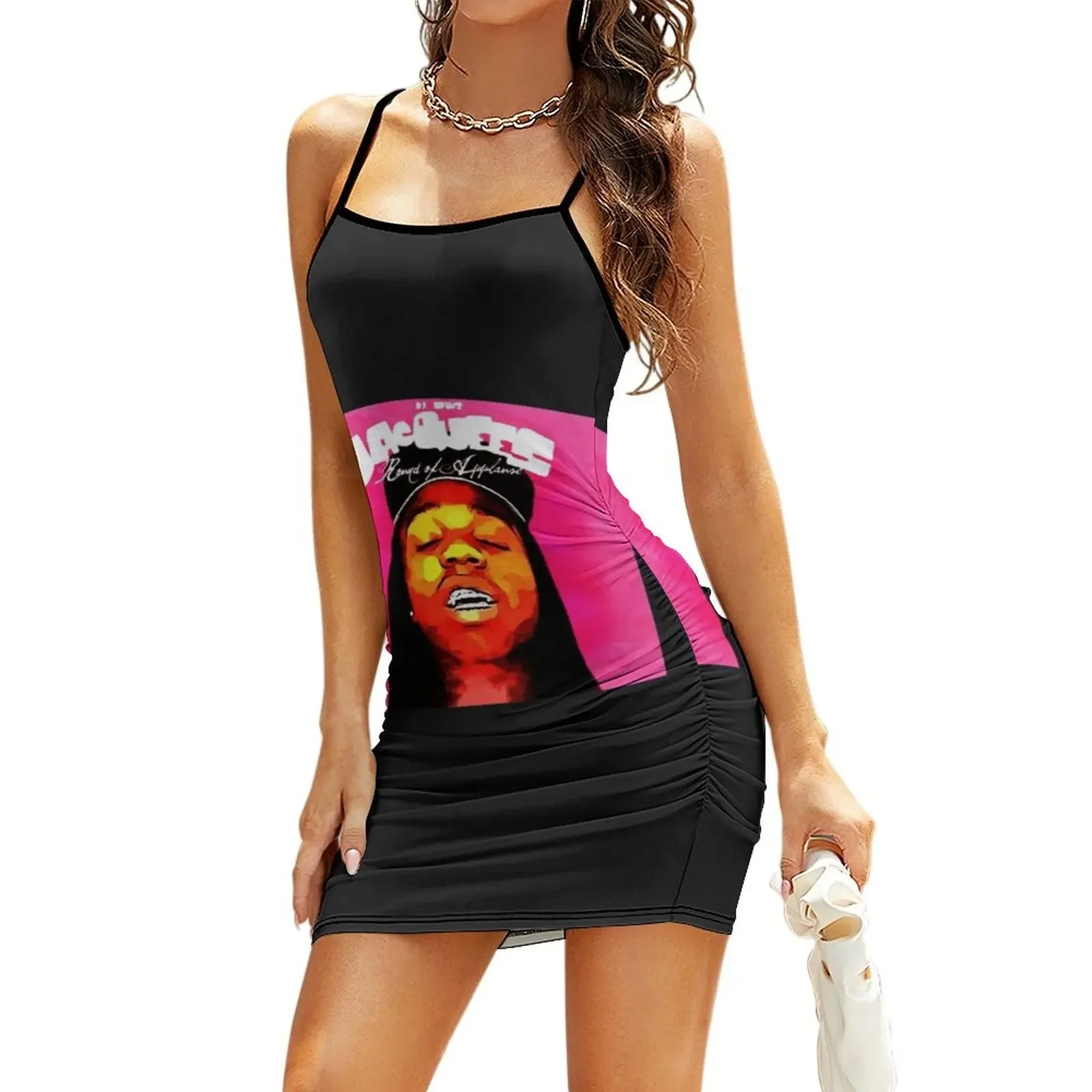 

Jacquees Intro Classic Sling Dress Dresses for wedding party long sleeve dress evening dress ladies