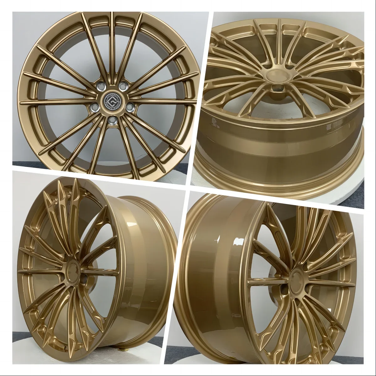 High Quality Forged Aluminum Wheels Polished 5x114.3 5x112 New Condition with 50mm 30mm 45mm 0mm Et for Cars