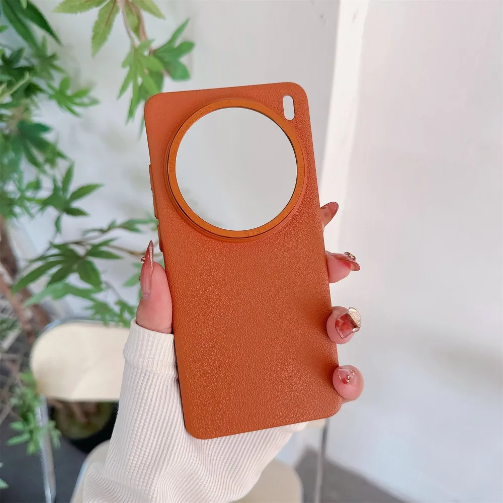 For VIVO X200 Pro Case Hard Lichee Pattern Matte Slim Protective Back Cover Case For VIVO X200 Pro Mini Full Cover Phone Shell