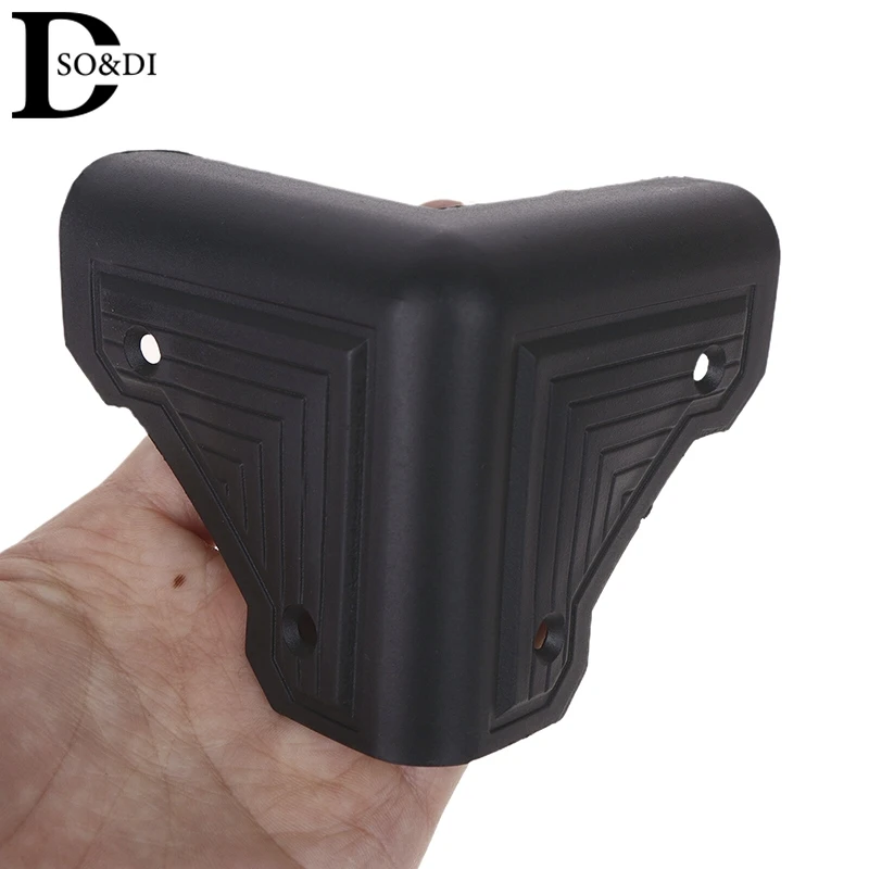 2Pcs Guitar Amplifier Stage Cabinets Parts Replacement Speaker Corners Plastic Four Sided Corner Protector AB Wrap Corners