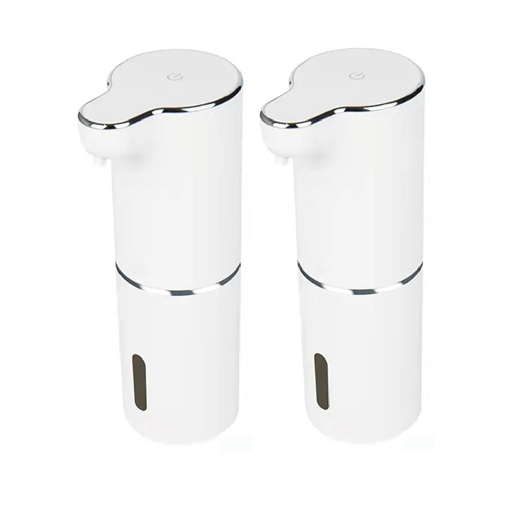 2Pcs Foam Soap Dispenser Automatic Touchless Sensor USB Smart Foam Machine 300ML Infrared Liquid Soap Dispenser Pump