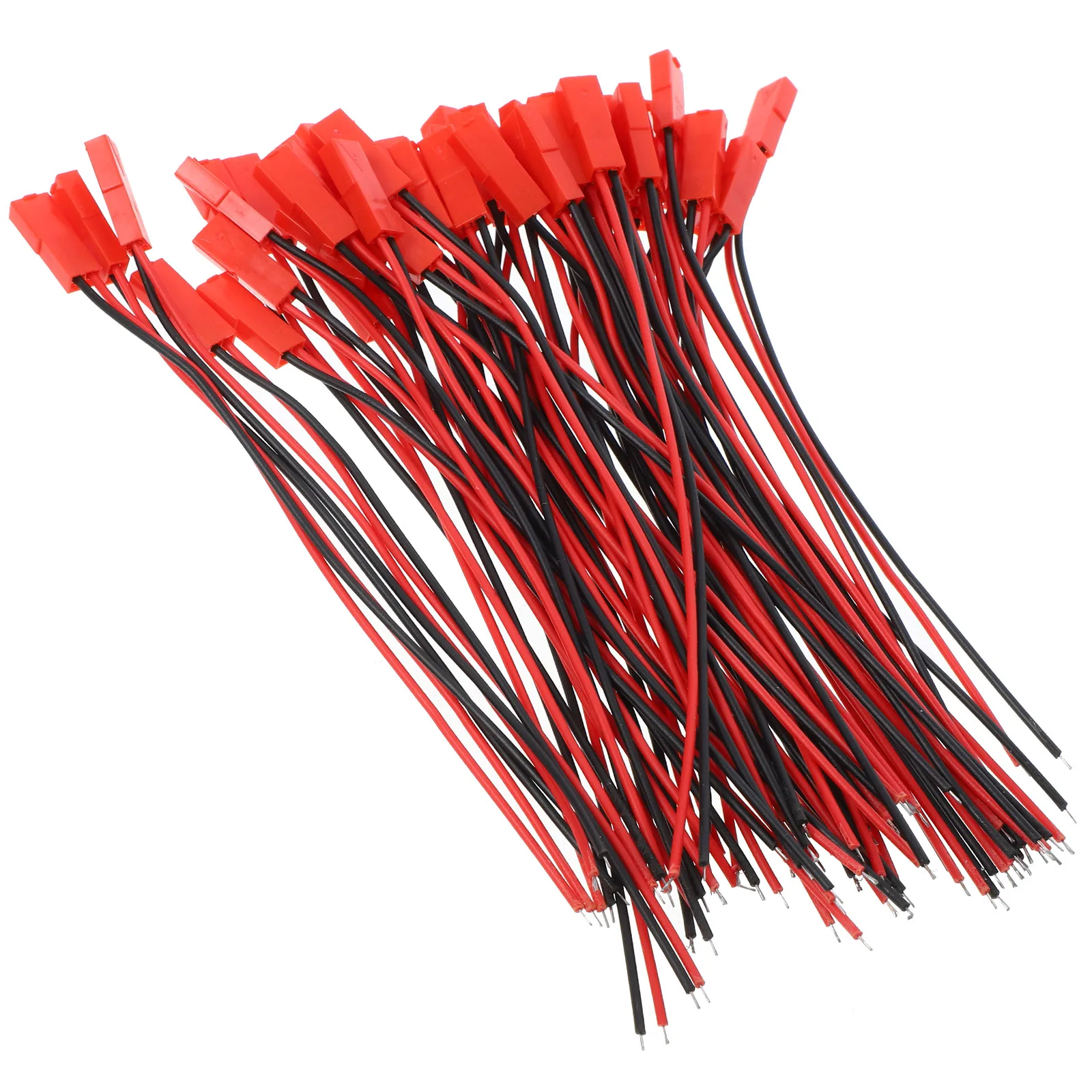 

1 set Connection Cable Plug Connector Wire Iron Electrical Terminal DIY Multi-Use PVC Insulated for Playthings