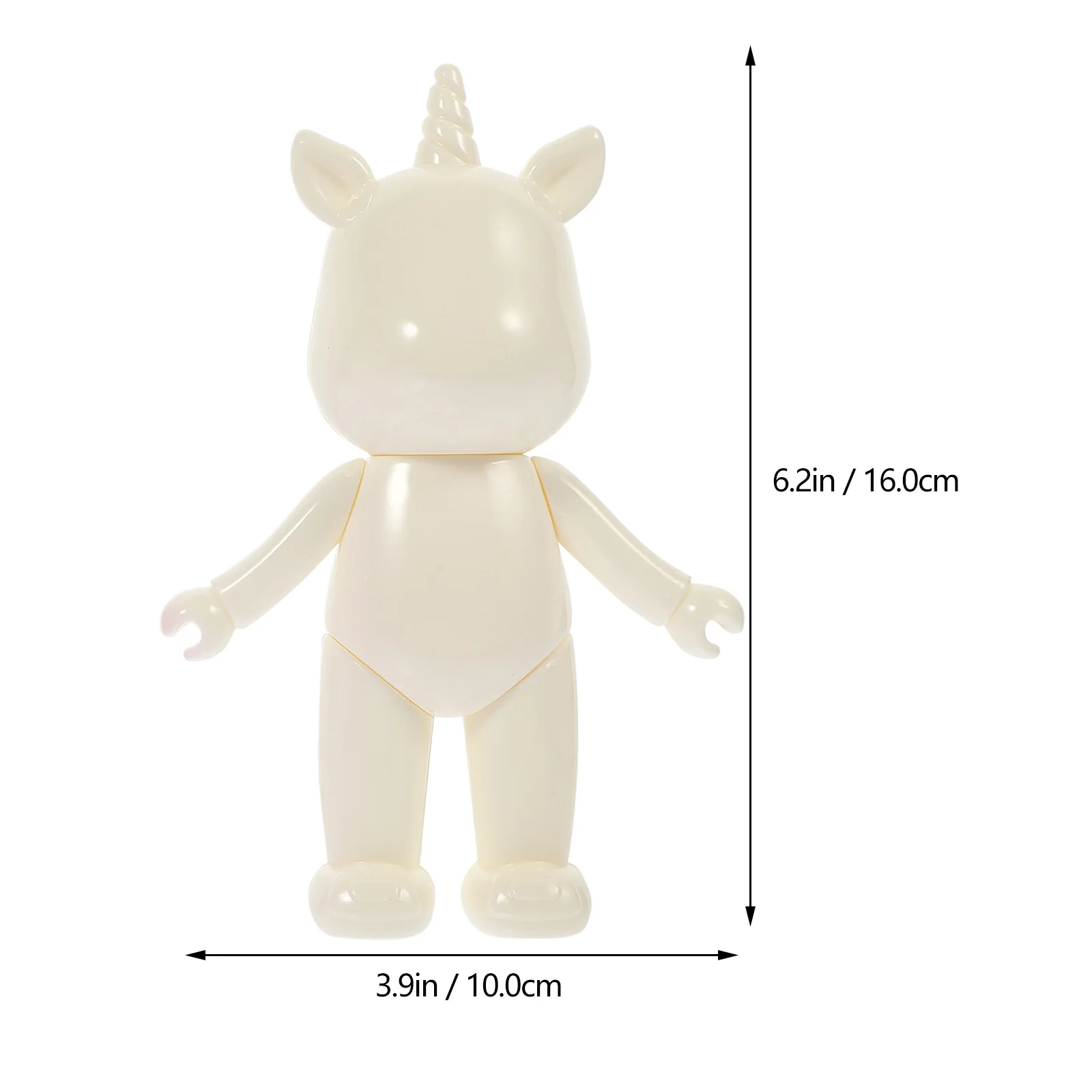 1 مجموعة دهان داي البلاستيك يونيكورن حلية 16 سنتيمتر السائل الملونة الكتابة على الجدران الإبداع هدية الاطفال الحرف لوازم مهرجان حفلة #4