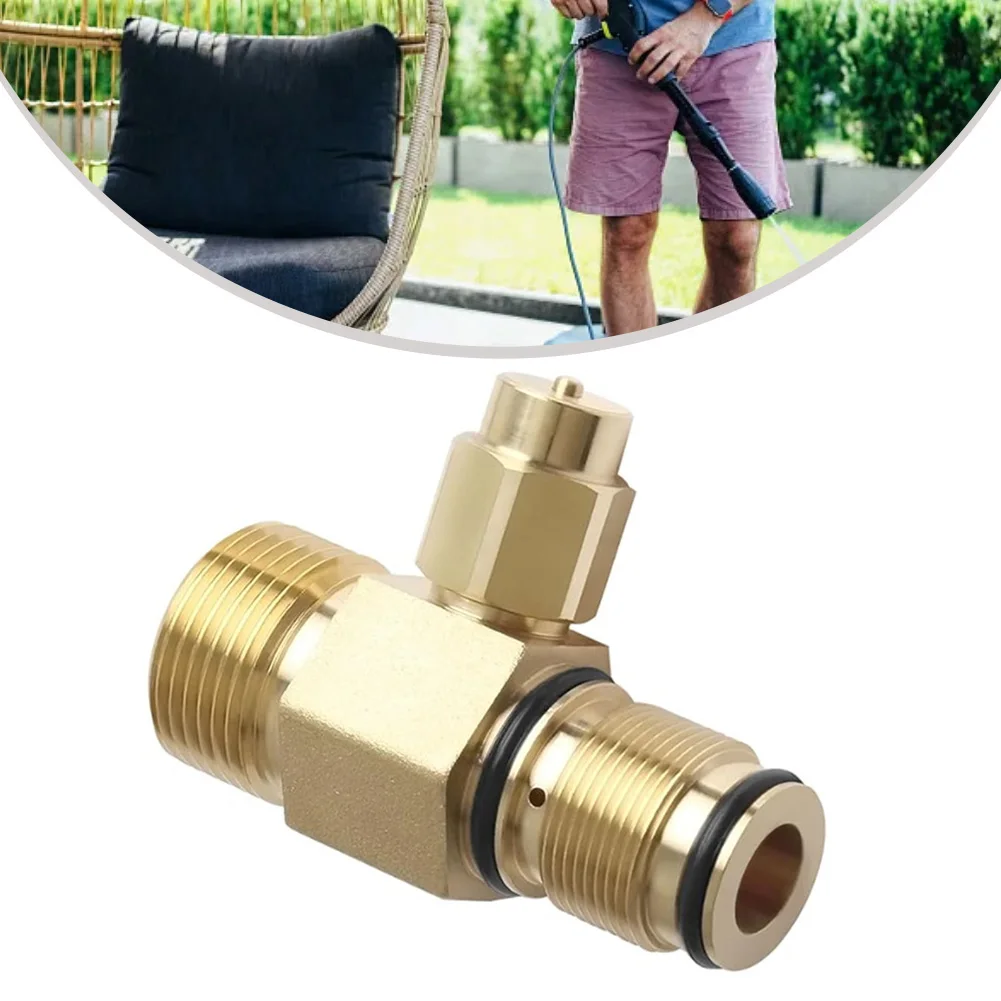 22mm Pressure Washer Outlet Connector With Boost Valve Compatible With DXPW3025 DXPW3228 DXPW3625 Pressure Washer Parts