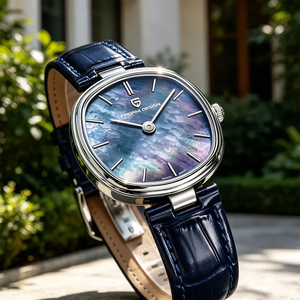 New Women Watch PAGANI DESIGN Quartz Watch Classic Leather Wristwatch Top Brand Waterproof Watch Sapphire Glass Women Gift Watch view 4