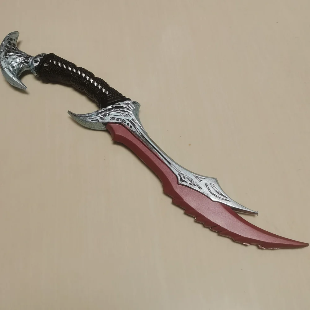 Daedric Dagger Demon Sword 20 "PU Foam Devil Swords Dremona Cosplay puntelli