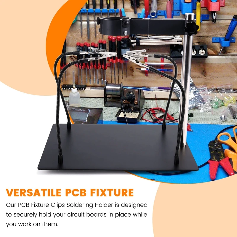 PCB-armatuurclips Soldeerhouder Derde handgereedschap Magnetisch flexibel helpende handen