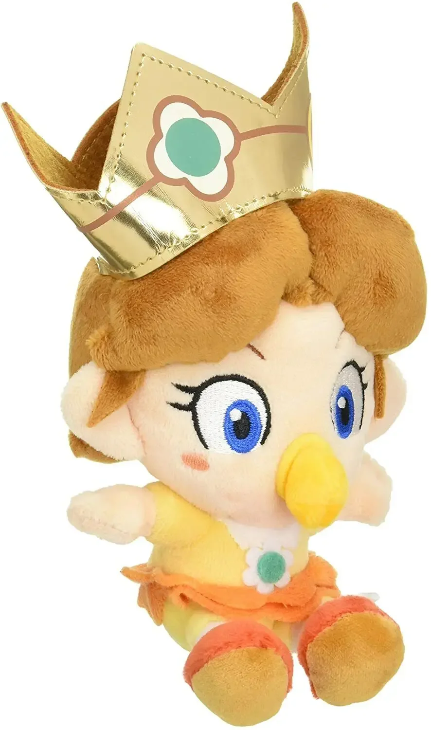 Super Mari0 brinquedo de pelúcia para meninas, boneca Kawaii Anime, bonito presente de aniversário bebê, pêssego, margarida, Rosalina, princesa, novo