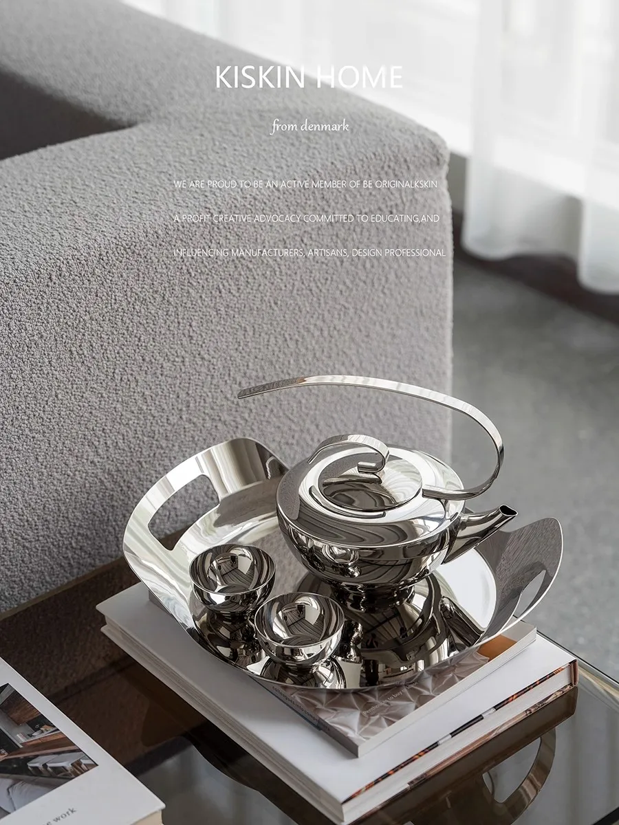 

European Style Modern Light luxury Home Use Brewing A Teapot Large Capacity Exquisite High Appearance level Tea kettle Suit