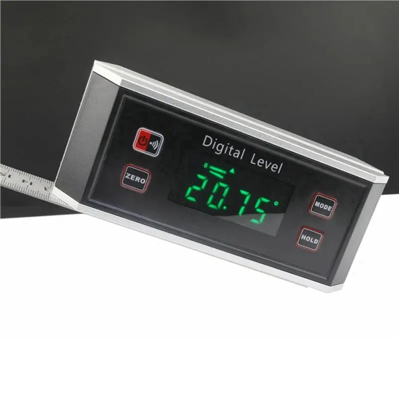 【FLASH DEAL】2X Digital Level Electronic Protractor Inclinometer With Magnet Illuminate Level Angle Meter Gauge Level Box