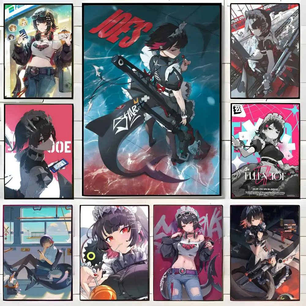 action game z-zenless Zone Zero Ellen Joe Poster Wall Art Print Decorative Mural Home Decor Gift Unframed