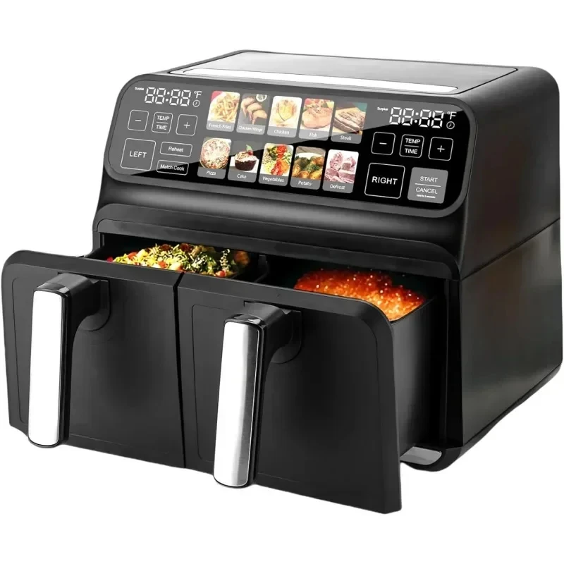 Chefrobot двойная фритюрница, двойная сетка, большая Нетоксичная