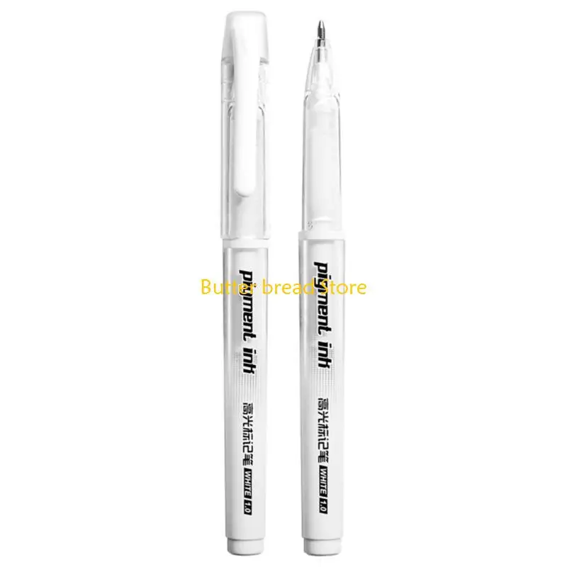 W89C 1 mm Fine Liner Pen Art Dibujo placa blanca o dorada para artistas principiantes