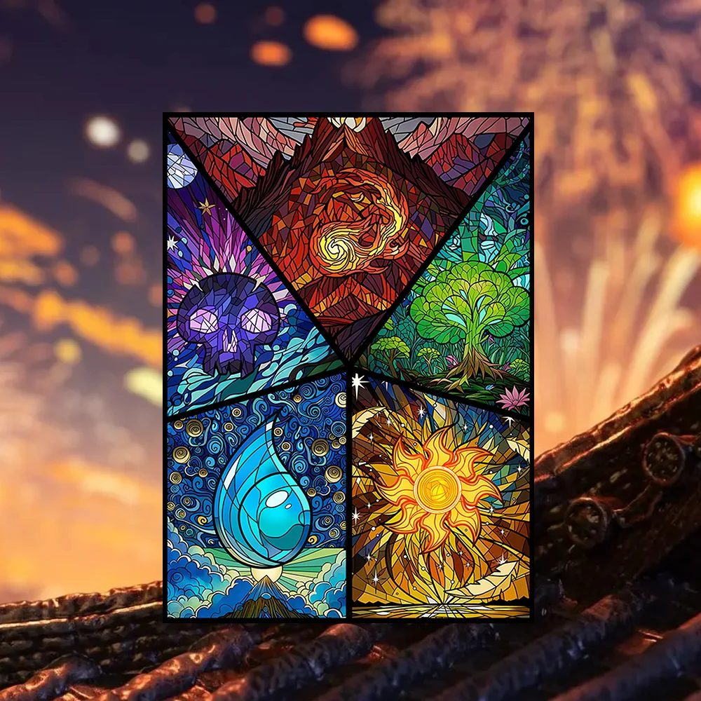 60 Stück 66 x 91 mm Anime-Kartenhüllen, Brettspiel, innere Sammelkarte, kompatibel mit/MGT/PTCG/PKM-Spielkarte, die besten Geschenke, Festival – Detail 8