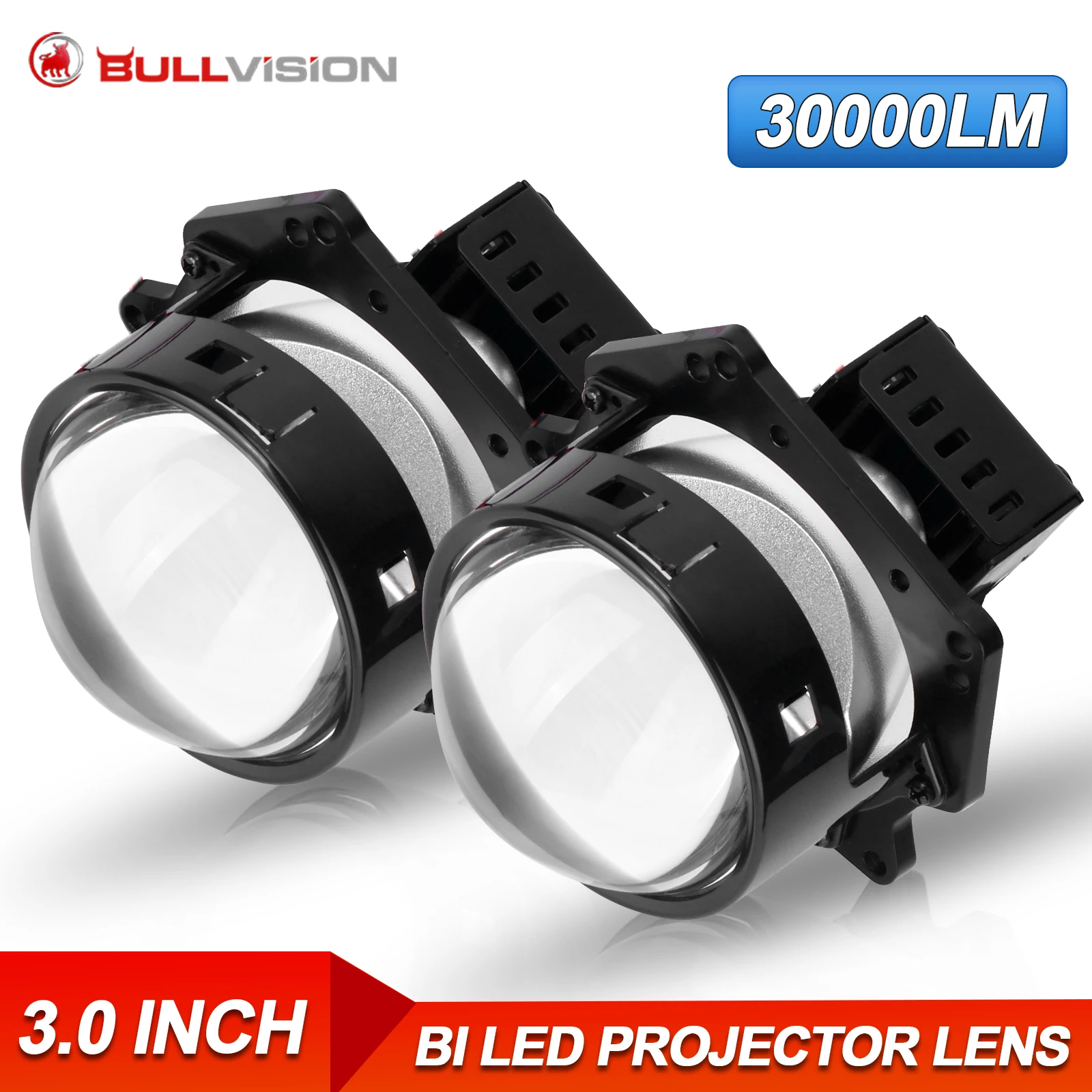 Bi Led Projector Lens 3 Inch - 2 buah Lensa Proyektor Bi Led