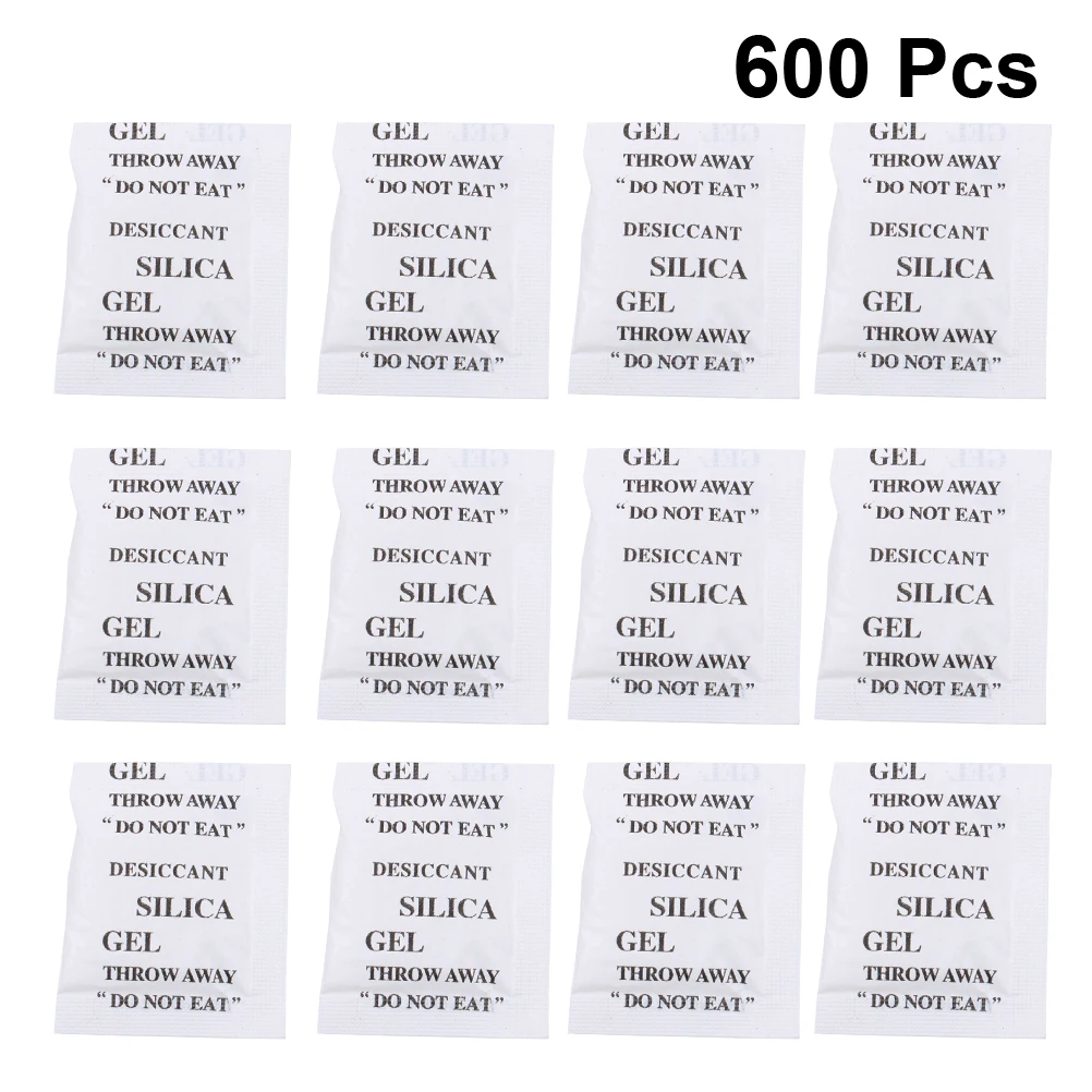 

Dry Silica Gel Pouches 600G Moisture Absorber For Shoes Clothes Cabinets Rust Prevention Water Vapor Desiccant Sachets In