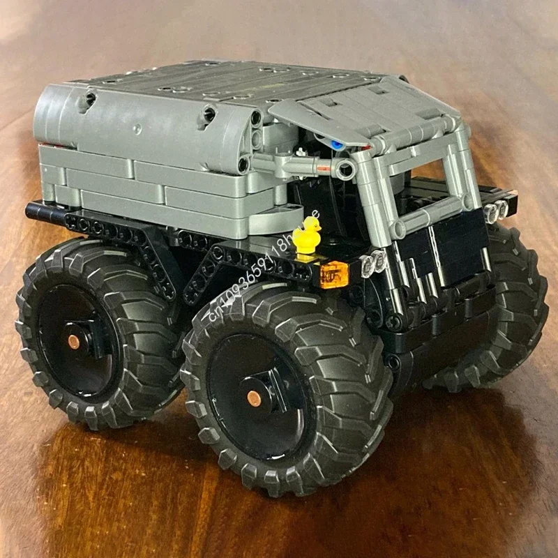 640pcs MOC 42129 SHERP ATV Technic Building Blocks Festival Gift Children's Fine Motor Training Toys Concentration Training