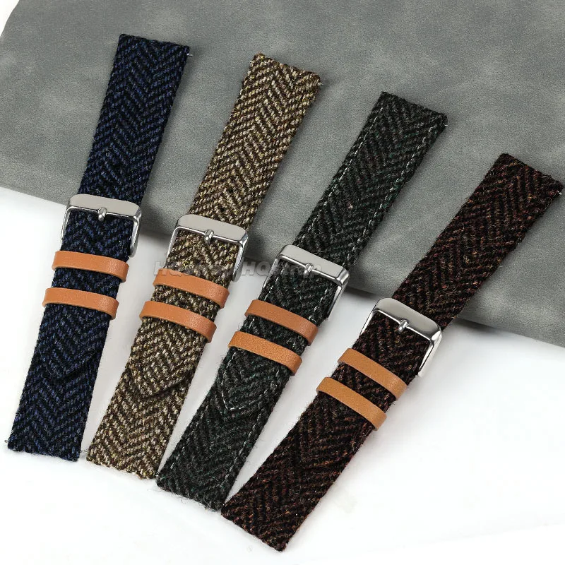 Nylonowy skórzany pasek 18mm 20mm 22mm pasek Quick Release miękka sportowa wygodna bransoletka do wymiany bransoletki Seiko od zegarków