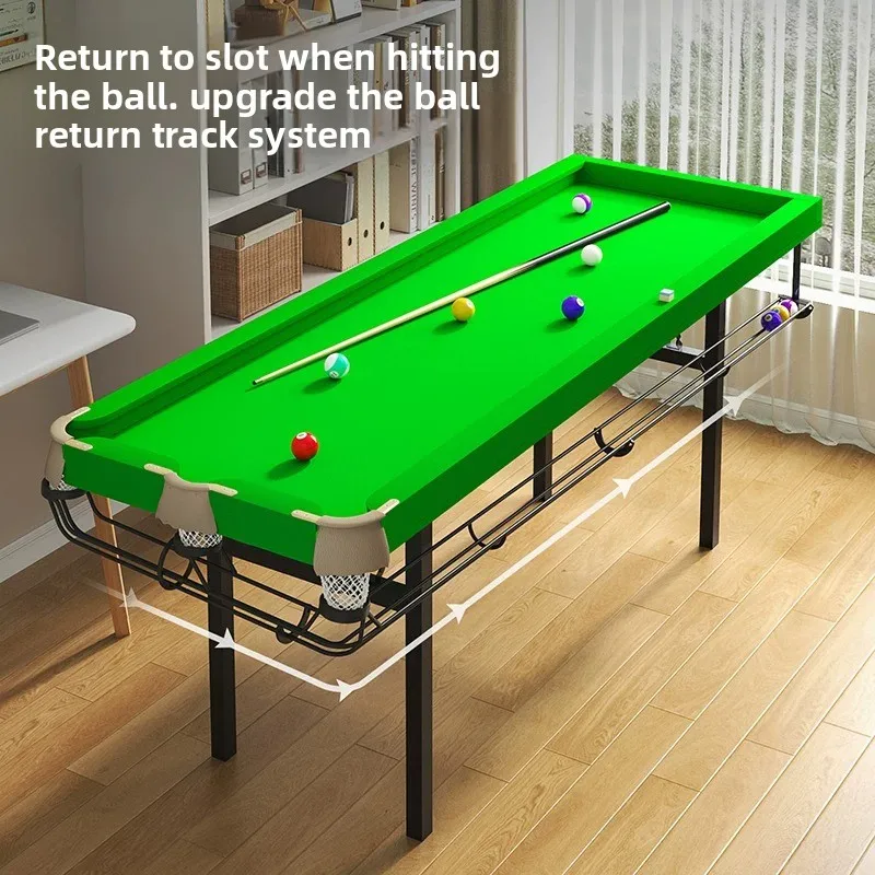 Five point training pool table for adults, indoor home folding, five point home accuracy, portable practice tool