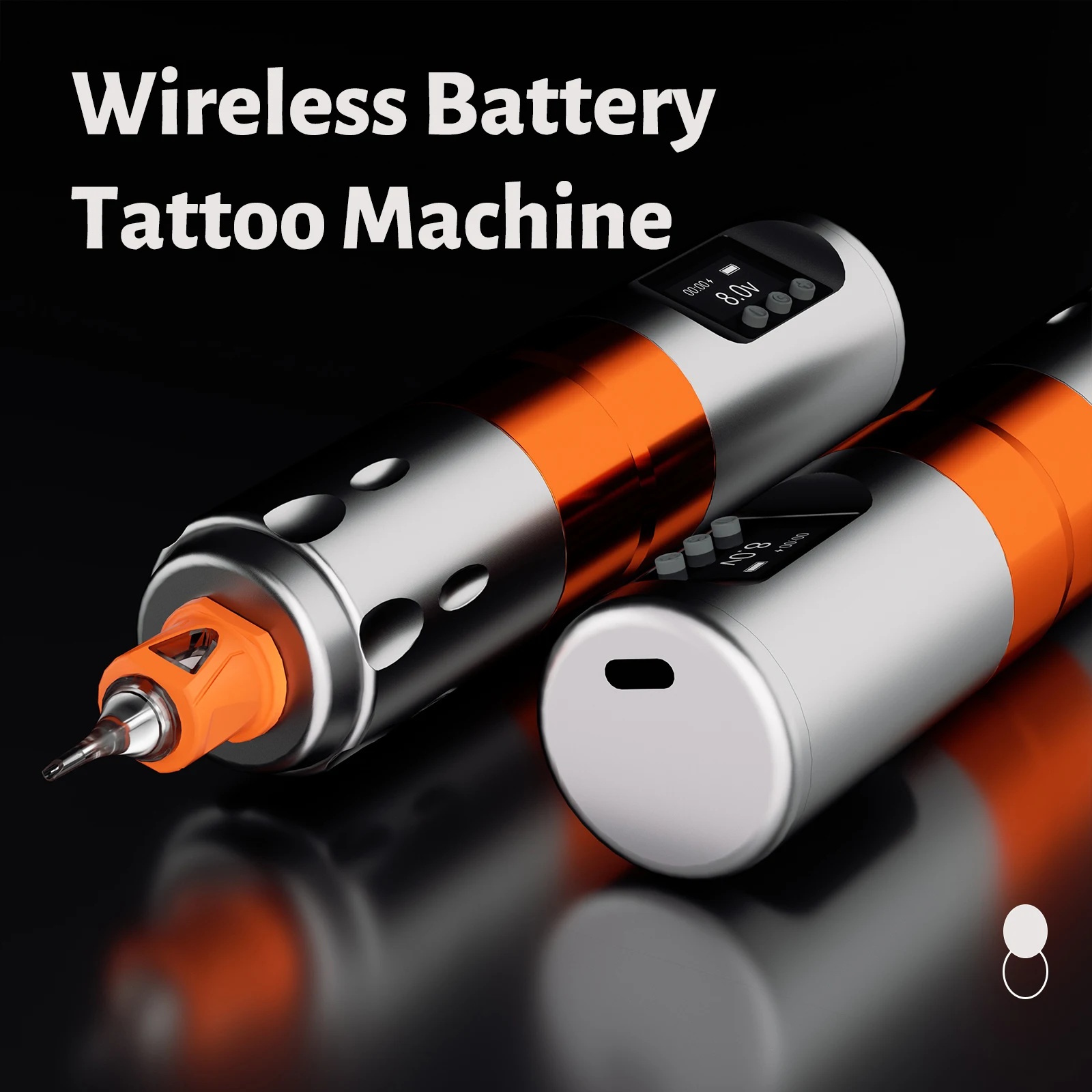 BIGWASP Two Battery Tattoo Machines LED Screen Display 1800mAh Battery Permanent Makeup Microplasty Tattoo Pen For Tattoo Artist