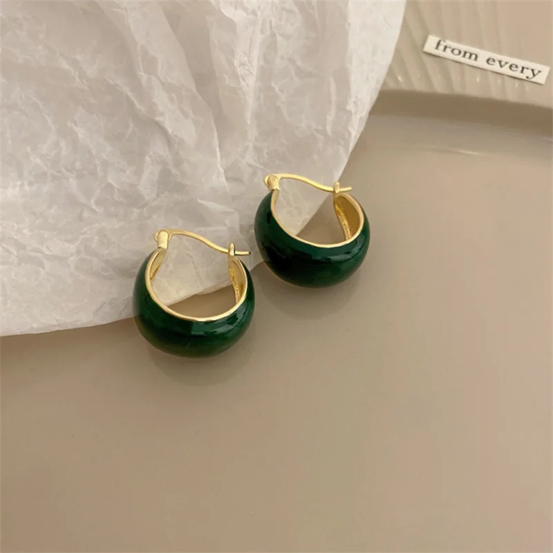 Винтажные-серьги-клипсы-c-типа-с-капельным-маслом-красные-серьги-клипсы-для-женщин-женские-элегантные-полые-металлические-серьги-подвески-повседневные-украшения-для-банкета-и-вечеринки