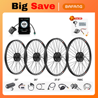 Bafang Wheel Hub Motor 36V 48V 1000W 750W 500W 350W 250W Conversion Kits 20-29 Inch 700C Rear Front Drive Engine eBike Kit