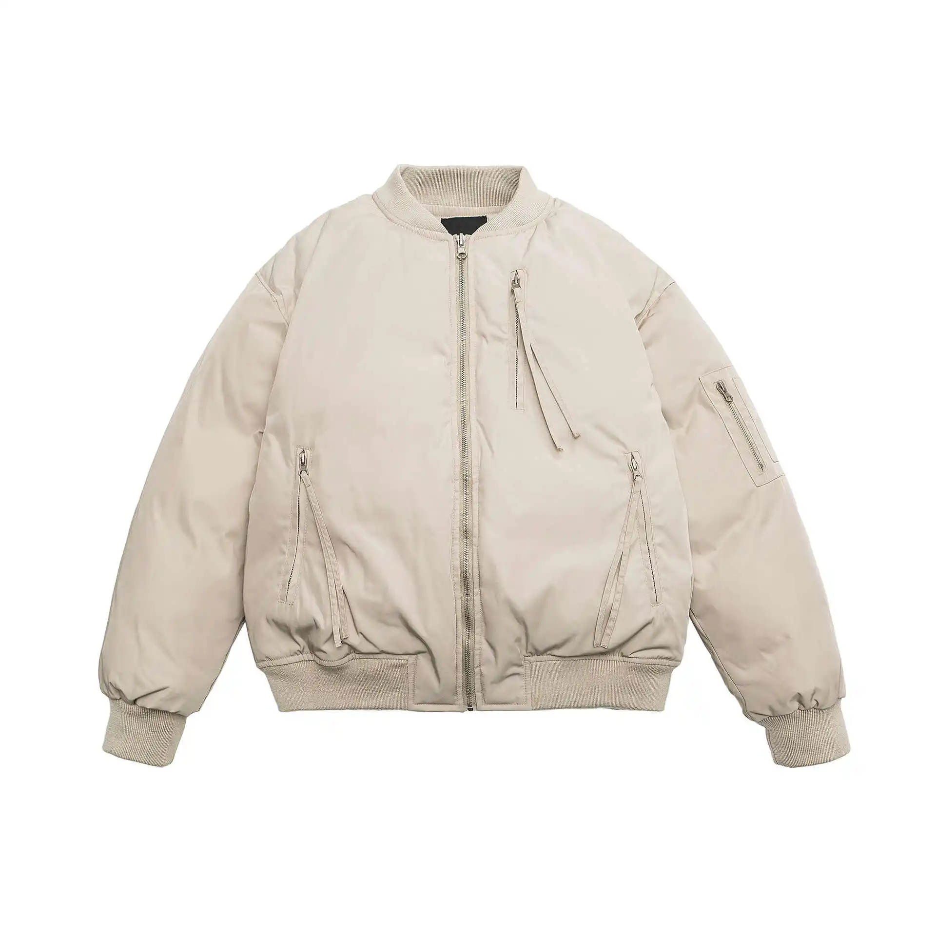 25AW Japanese Vintage Style New Retro Baseball Jacket Men's Warm Cotton Thick Coat Parkas