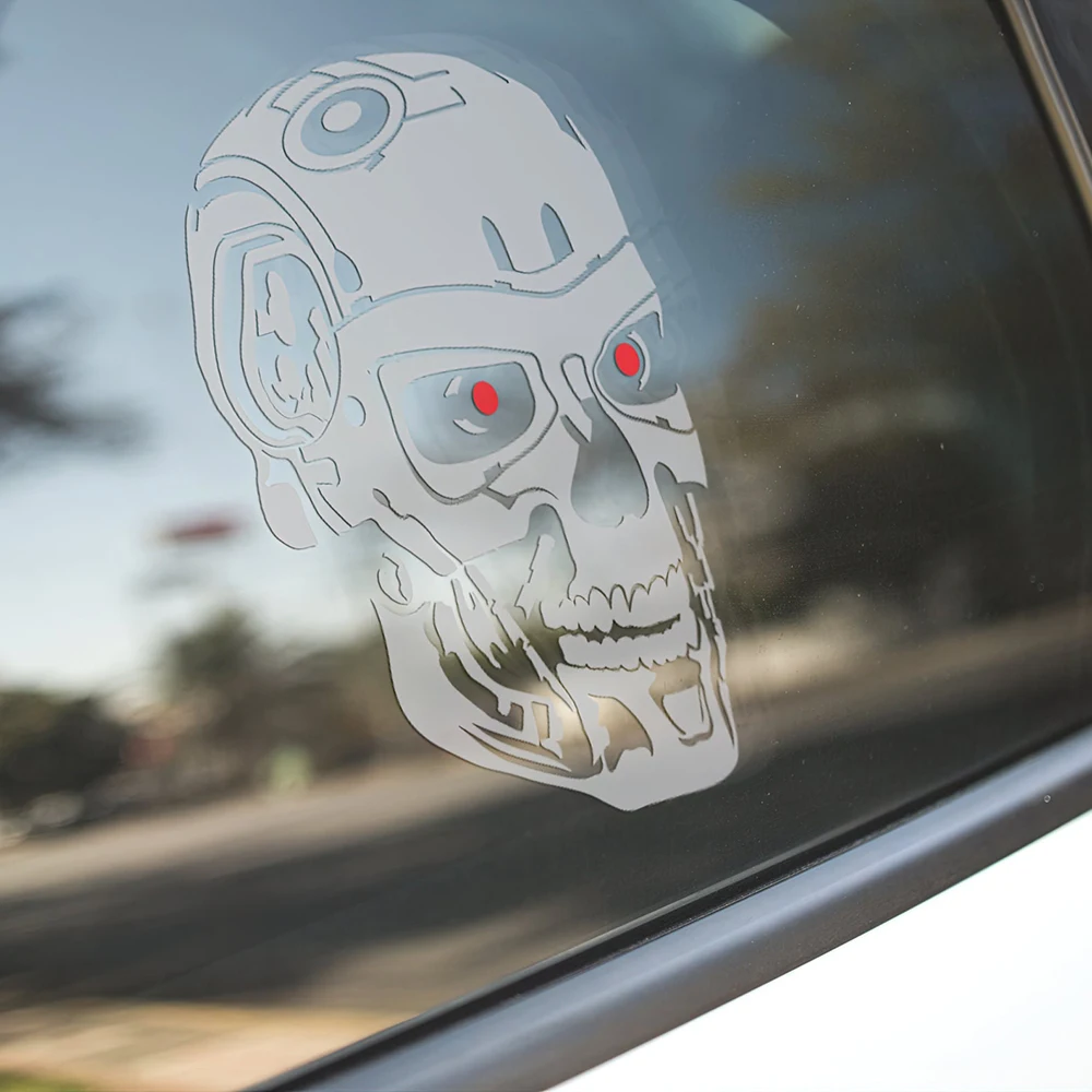 The Terminator Car Vinyl Decals Bumper Windows Decor Stickers Die Cur Decoration Accessories